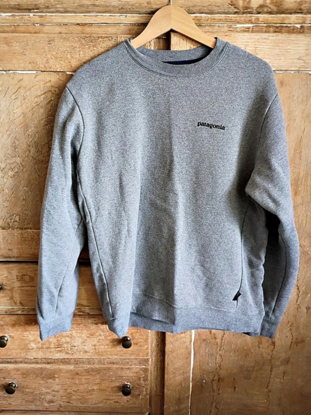 Patagonia Better Sweater Gray Fleece Crewneck Size Medium